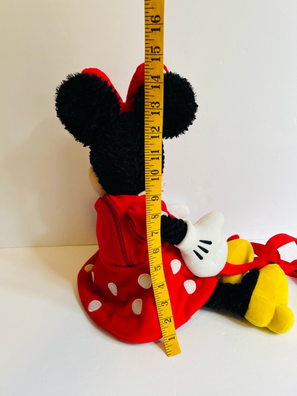 Disney Parks Minnie Mouse Plush Hugging Backpack Buddy - Picture 8 of 8